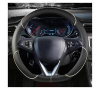 Funda para Volante Coche para Opel para Astra K para Corsa E para Karl 2014-2022 para Crossland X para Grandland para Insignia Cubre Volante Coche(Beige D)