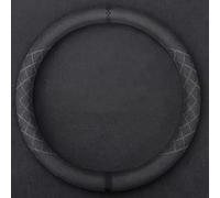 Funda para Volante Coche para Skoda Octavia Pro 2021 2022, Antideslizante Durable de Ante Cubierta Protector Volante Accesorios Coche Interior,Black-O-Round