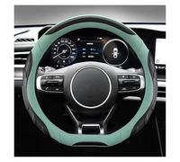 Funda para Volante Cubierta para Volante Coche Forma D, para Kia, para Stinger, para Stonic, para Sportage, para Proceed K5 2021 Funda Volante Coche(Verde)