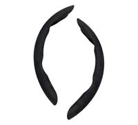 Funda para Volante de Auto para Benz para CLS para Cclass para Eclass Protector Funda Rueda Juego Protectores empuñaduras Antideslizantes Cubierta segmentada para Volante Coche(A/Black2)