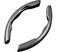Funda para Volante de Auto para Peugeot 308 308CC 308SW 308S 4008 408 5008 508 Cómodo Protector de Volante de Fibra de Carbono segmentado 2 uds(C)