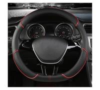 Funda para Volante de Auto para Toyota para Aygo X para Crossover 2021 2022 2023 2024 Protector Ultrafino Que Absorbe el Sudor cómodo elástico para Volante de Coche(Blackred,D)