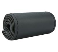 Funda para Volante De Coche 42 Cm 45 47 50 Microfibra Cuero Suave Antideslizante Bricolaje Extra Grande Protector Trenzado Cubiertas Volante(A-50CM-Black Thread)