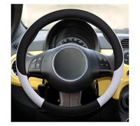 Funda Para Volante De Coche Accesorios Para Fiat 500 Para Nuova 500 500D 500F 500L 500R Cubierta Volante automóvil(WHITE)