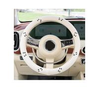 Funda para Volante De Coche Camellia De Algodón Y Lino Transpirable Antideslizante Four Seasons General Auto Supplies Funda Volante Coche(E)