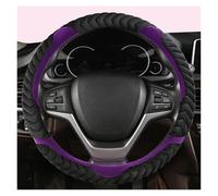 Funda para Volante de Coche con Forma de D/O de 36 cm para Toyota, Aqua y Prius. Funda de Volante de Felpa Antideslizante y Resistente al Desgaste. Rojo O (PÚRPURA O).