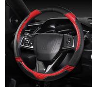 Funda para Volante de Coche de 38 cm/15 Pulgadas Compatible con Accord, City, Civic, Fit, Brio, CR-V y HR-V (Color 1).