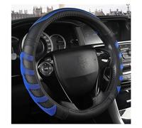 Funda para Volante de Coche de Microfibra y Cuero de 38 cm. Fundas para Volante de Coche. Accesorios para Coche. para Accord, City, Civic, Fit, Brio. Funda para Volante de Coche roja (Azul).