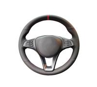 Funda para Volante de Coche de Piel sintética Negra Cosida a Mano para Benz Vito III W447 2015 2016 2017 2018 2019 2020