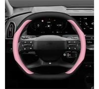 Funda para Volante de Coche Funda Fibra Carbono para Volante Coche Antideslizante Especial para Kia EV5 EV9 2023 2024 2025(Style 3)