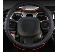 Funda para Volante de Coche Funda Protectora Cuero PU Tipo OD para Volante Coche para Fiat para Panda 2013 2015 2017 2019 2020 2021 2022 2023(Type I)