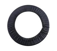 Funda para volante de coche hecha de tela Oxford para protección contra arañazos y polvo, se adapta a la mayoría de volantes de 30 cm a 45 cm de diámetro, anticontaminación