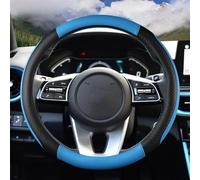 Funda para Volante De Coche Microfibra Antideslizante, Accesorio para Kia para Niro 2017 2018 2019(BLU)
