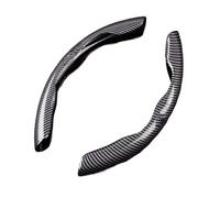 Funda para Volante De Coche para Dodge para Challenger Hellcat SRT 2008 2009 2010-2022 Funda para Volante Coche Ante Negro(Blake-2)
