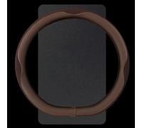 Funda para Volante de Coche para KIA Ceed/XCeed/Sorento/Soul/Niro, Transpirable, Absorbente del Sudor y Antideslizante, Funda de Volante de Seda Helada para Verano,D-Brown