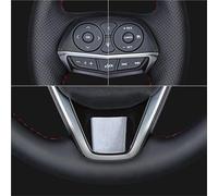 Funda para Volante De Coche para Toyota E'Z RAV4 para Auris 2013 2014 para Corolla IM 2017 para Scion 2016(Black Thread1)