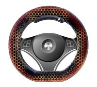 Funda para volante de coche, protector de calentador antideslizante de felpa sin cable, protector de calentador de volante de coche, para hombres y mujeres, invierno, clima frío, conducción, viajes