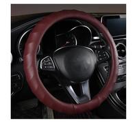 Funda para Volante de Coche, Verano, Perforada, Transpirable, Tipo Mano, Antideslizante, para Las Cuatro Estaciones, Funda para Volante, General para Hombres, Funda para Volante Rojo Vino (Rojo Vino)