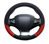 Funda para Volante de Coche VINAMY, Antideslizante y Duradera, Mejora tu Experiencia de conducción, para Peugeot 308 2014 2015 2016 2017 2018 2019 2020 II T9 308 SW 308 308 CC,Red