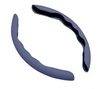 Funda para volante de piel sintética suave al tacto, diseñada para absorber el sudor y un rendimiento antideslizante fiable en cualquier momento (azul)
