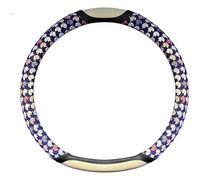 Funda para volante estilo elefante, agarre antideslizante, tela de lino transpirable, ajuste universal para la mayoría de coches, 38 cm