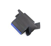 Funda para Volante Funda de Cuero Perforado para Volante de Coche para Wrangler, Patriot, Grand, Cherokee, Compass y Liberty. Cubierta para Volante(Blue Bar-no Hole)