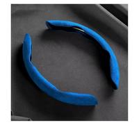 Funda para Volante Funda de Gamuza Antideslizante para Volante de Coche, para Toyota, Crown, Celica, CHR, Yaris, Auris, Hilux, Verso, Rav4, Prius, Camry, Prado Cubierta para Volante(2piece-Blue)
