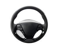 Funda para Volante Funda de Volante de Piel sintética Transpirable para Kia K3 2013 K2 Rio 2015-2016 Ceed 2012-2017 Cubierta para Volante(Green Thread)