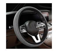 Funda para Volante Funda para volante de coche de cristal de 38 cm, transpirable, antideslizante, de poliuretano con diamantes de imitación, decoración para coche, accesorios para coche. Cubierta para
