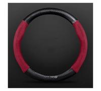 Funda para Volante Funda para Volante de Coche para Chevrolet Cruze, Captiva, Lacetti, Aveo, Niva, Spark, Sonic, Trax y Camaro. Cubierta para Volante(Red)