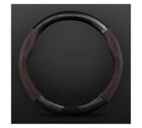 Funda para Volante Funda para Volante de Coche para Chevrolet Cruze, Captiva, Lacetti, Aveo, Niva, Spark, Sonic, Trax y Camaro. Cubierta para Volante(Brown)