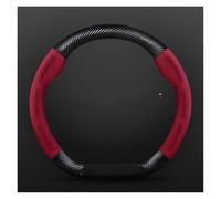 Funda para Volante Funda para Volante de Coche para Chevrolet Cruze, Captiva, Lacetti, Aveo, Niva, Spark, Sonic, Trax y Camaro. Cubierta para Volante(D Re)