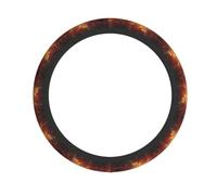 Funda para Volante Impresión De Un Magnífico Paisaje Al Atardecer Fundas Volante De Coche Antideslizante Accesorios Interiores Elástica Funda De Volant para Universales Camión 38Cm