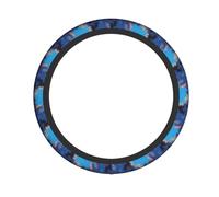 Funda para Volante Impresión del Atardecer En Hawái Accesorios De Coche Transpirable Funda De Volant Antideslizante For Camión SUV Mujeres Y Hombres 38Cm