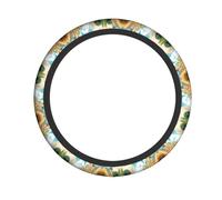 Funda para Volante Impresión del Mundo De Los Cuentos De Hadas Accesorios De Coche Sin Olor Fundas Volante De Coche Antideslizante Funda De Volant para Camión SUV 38Cm