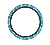 Funda para Volante Impresión Mar del Amor Funda De Volant Antideslizante Accesorios Interiores Transpirable For SUV Mujeres Y Hombres Universales 38Cm