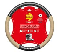 Funda para Volante Momo MOMLSWCTLXBEB Negro Beige Ø 44-46 cm - Marca: Momo - EAN: 8051380008720