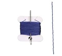 Funda para Volante para Fiat para Ducato Funda De Volante De Cuero Sintético Protector Volante(Blue Thread)