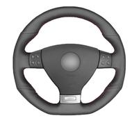 Funda para Volante para Golf 5 Mk5 para Passat R GT 2005 Funda para Volante de Coche Protector de Volante,Red Line