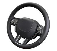 Funda para Volante para Land para Rover para Range para para Evoque 2012-2018 Cubierta Trenzada de Cuero Antideslizante para Volante Coche(Red Blue Thread)