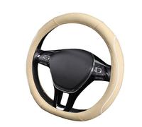 Funda para Volante para Opel Ampera 2011-2014,Funda para Volante de Coche,Transpirable Antideslizante Suave Adecuado Funda Volante Coche,Interior Accesorios,E-Beige-D-Shaped