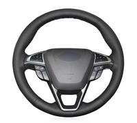 Funda para Volante para S-MAX 2015-2020 Funda para Volante de Coche Protector de Volante,Black Line