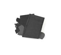 Funda para Volante para Toyota para Proace 2013-2016. Funda De Volante De Cuero Perforado De Ante Protector Volante(Black no Hole)