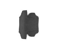 Funda para Volante para Toyota para Proace 2013-2016. Funda De Volante De Cuero Perforado De Ante Protector Volante(0.7mm Black no Hole)