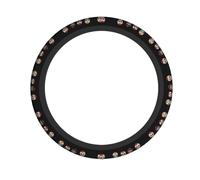 Funda para Volante Patrón De Pandilla De Esqueletos Fundas Volante De Coche Transpirable Accesorios De Coche Sin Olor For Mujeres Y Hombres SUV Universales 38Cm