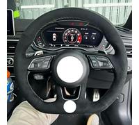 Funda para Volante Trasero de Coche Resistente a los arañazos para Audi A1 8X A3 8V S3 A4 B9 S4 A5 RS 3 4 5 SQ2 Q2 2016-2022