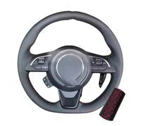 Funda para Volante Trenza para Volante de Coche para Suzuki, Jimny, Sierra, Swift Sport, Teszt, Baleno (2018-2022) Cubierta para Volante(Red Thread)