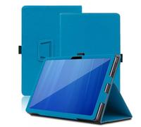 Funda para Wacom Movinkpad Pro 14 14 Pulgadas, Wacom Movinkpad Pro 14 Tablet Funda, Funda Protectora Plegable con Soporte para Lápiz y Correa para la Muñeca, Protección Total. (Azul Claro)