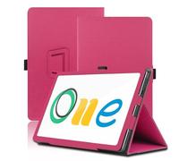 Funda para Wacom One 13 Touch 13.3 Pulgadas, Wacom One 13 Touch Tablet Funda, Funda Protectora Plegable con Soporte para Lápiz y Correa para la Muñeca, Protección Total. (Rojo)