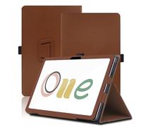 Funda para Wacom One 14 14 Pulgadas, Wacom One 14 Tablet Funda, Funda Protectora Plegable con Soporte para Lápiz y Correa para la Muñeca, Protección Total. (Marrón)